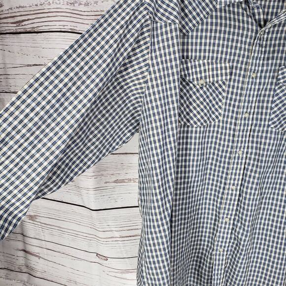 Express Riders Western Pearl Snap Button Up Long Sleeve Shirt Size 2XL - Picture 13 of 16